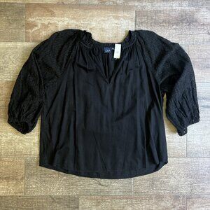 GAP Women's Cotton/Lace Blouse- XL BRAND NEW